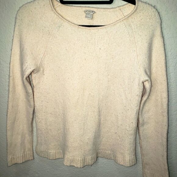 J. Crew Factory Merino Wool Blend Raglan Sweater - Picture 4 of 9